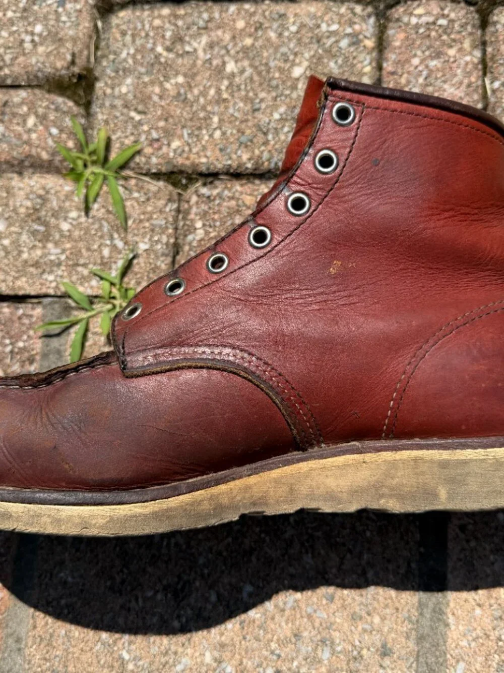 Red Wing Moc Toe Boot 8131 Size 10.5 D 6